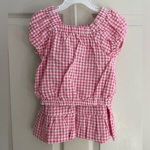 NWT Pink Gingham Toddler Outfit